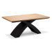 Rozkladací jedálenský stôl s doskou v dubovom dekore 100x170 cm Helga - Windsor &amp; Co Sofas