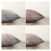 Súprava 4 obliečok na vankúše Minimalist Cushion Covers Glitters, 55 x 55 cm