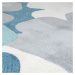 Kusový koberec Zest Retro Floral Blue - 120x170 cm Flair Rugs koberce