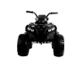 mamido  Elektrická štvorkolka ATV s ovládačom, EVA kolesá čierna