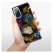 Odolné silikónové puzdro iSaprio - Dark Flowers - Samsung Galaxy S20 FE