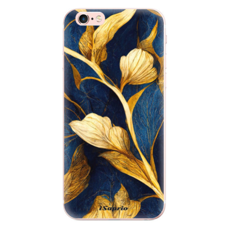 Odolné silikónové puzdro iSaprio - Gold Leaves - iPhone 6 Plus/6S Plus