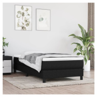 vidaXL Rám na boxspring posteľ čierny látka 100x200 cm