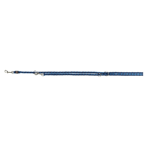 Trixie Cavo adjustable leash, S–M: 2.00 m/ř 12 mm, indigo/royal blue