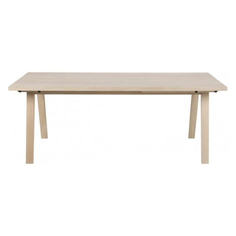 Jedálenský stôl A-Line bielený dub Actona