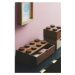 Detský úložný box z tmavo moreného dubového dreva LEGO® Wood