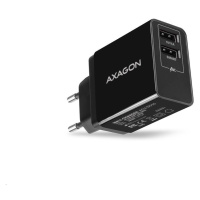 AXAGON ACU-DS16, SMART nabíjačka do siete 16W, 2x USB-A port, 5V/2.2A + 5V/1A