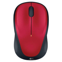 Logitech M235 bezdrôtová myš RED