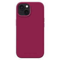 iDeal Of Sweden silikónový zadný kryt iPhone 15 tmavo ružový