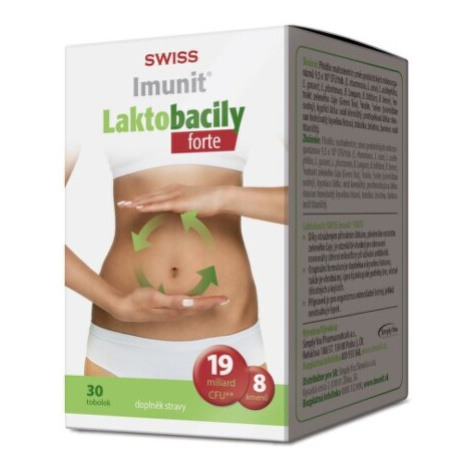 SWISS Imunit laktobacily forte 30 kapsúl