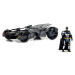 Autíčko Batmobil Justice League Jada kovové s otvárateľným kokpitom a figúrka Batman dĺžka 22,5 