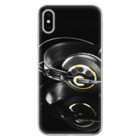 Odolné silikónové puzdro iSaprio - Headphones 02 - iPhone X