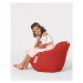 Červený detský sedací vak Premium – Floriane Garden