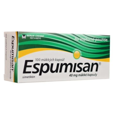 ESPUMISAN 40 mg 100 mäkkých kapsúl