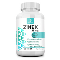 ALLNATURE Zinok 25 mg 60 tabliet