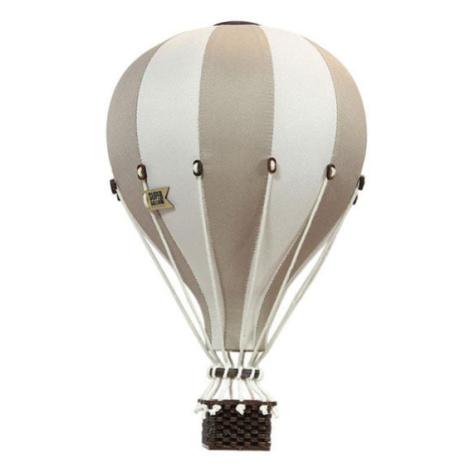 Dadaboom.sk Dekoračný teplovzdušný balón- bežová - L-50cm x 30cm