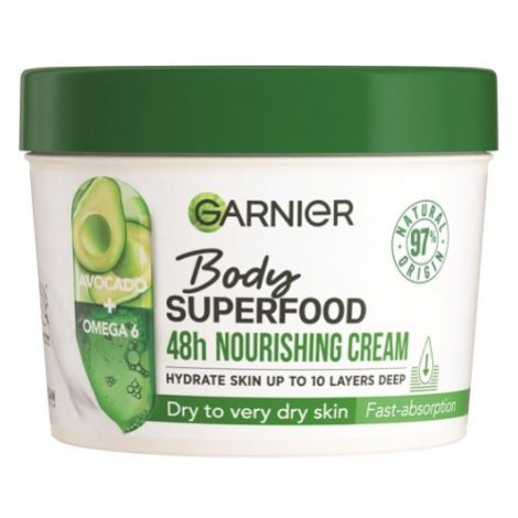 GARNIER Body Superfood Telový krém Avocado 380 ml