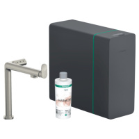 Drezová batéria Hansgrohe Aqittura bez výpuste nerez 76837800