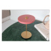 Ružová LED stolová lampa so stmievačom s kovovým tienidlom (výška  31 cm) Asteria Move – UMAGE