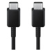 Kábel Samsung USB-C na USB-C, 3A, 1,8m, čierny
