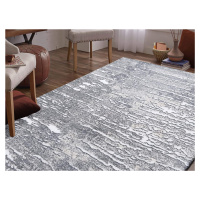 DY Krémovo-sivý mramorový koberec Halle Rozmer: 200x290 cm