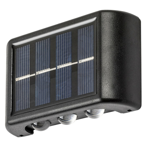 Rabalux 77024 vonkajšia solárna lampa Kangton, čierna