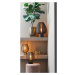 Stolová lampa v bronzovej farbe (výška 34 cm) Suneko - Light & Living