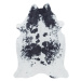 Kusový koberec Etosha 4114 black (tvar kožešiny) - 150x200 tvar kožešiny cm Ayyildiz koberce