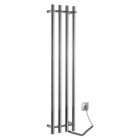 PAPINADO elektrický sušiak uterákov 263x1200mm, 85W, chróm ER750 Sapho