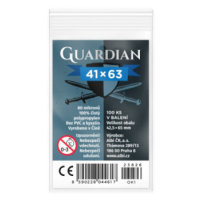 Obaly na karty Guardian pro karty 41 × 63 mm - 100 ks ALBI