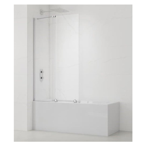 Vanová zástěna SAT Walk-In Xmotion 150x117,5 cm chrom SATWIXMVZ150