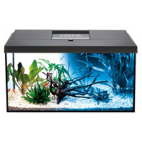 Akvarijný set Aquael LEDDY LED Day & Night čierny 60x30x30cm 54l