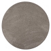 Kusový koberec Capri béžový kruh - 120x120 (průměr) kruh cm Vopi koberce