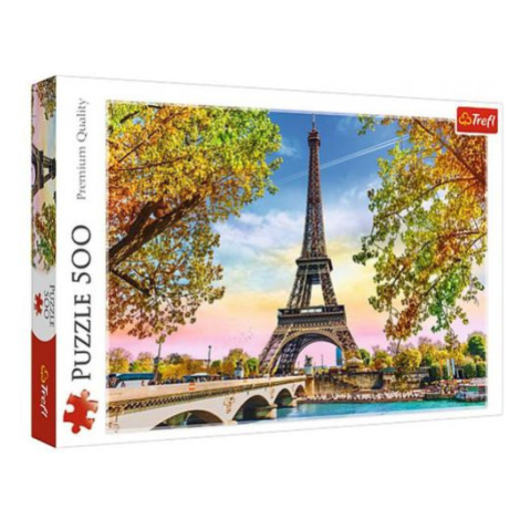 Puzzle TREFL romantický Paríž 500 dielikov