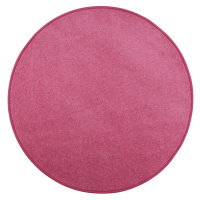 Kusový koberec Eton růžový 11 kruh - 67x67 (průměr) kruh cm Vopi koberce