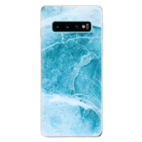 Odolné silikónové puzdro iSaprio - Blue Marble - Samsung Galaxy S10