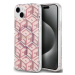 Kryt Guess GUHMP15MHGCUSTGP iPhone 15 Plus 6.7" pink hardcase IML GCube MagSafe (GUHMP15MHGCUSTG