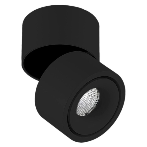 Arcchio LED stropné bodové svietidlo Rotari, 17,6 W, 1 svetlo, čierne