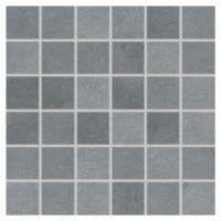 Mozaika Rako Extra tmavo šedá 30x30 cm mat DDM06724.1