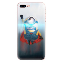 Odolné silikónové puzdro iSaprio - Mimons Superman 02 - iPhone 7 Plus