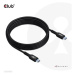 Club3D kábel USB-C, Data 480Mb, PD 240W (48V/5A) EPR M/M 2m