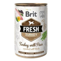 Brit Dog Fresh konz Turkey with Peas 400g + Množstevná zľava
