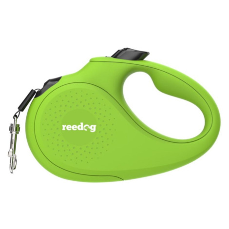 Reedog Senza Basic samonavíjacie vodítko XS 12kg / 3m páska / zelené