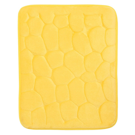 Protiskluzová koupelnová předložka 3D 0133 yellow - 50x80 cm BO-MA koberce