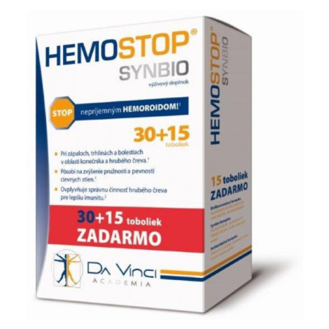 Hemostop synbio na hemoroidy 45 tbl