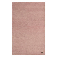 Ručně všívaný kusový koberec Asra wool pink - 120x170 cm Asra