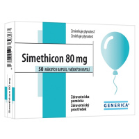 GENERICA Simethicon 80 mg 50 mäkkých kapsúl