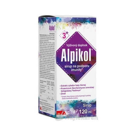 ALPIKOL sirup na podporu imunity 120 ml
