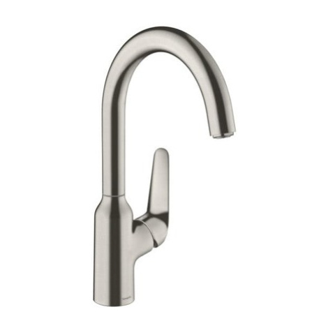 Drezová batéria Hansgrohe Focus s otočným ramienkom vzhled nerezu 71802800