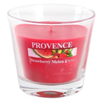 Vonná sviečka v skle Provence Jahoda a melón, 140g